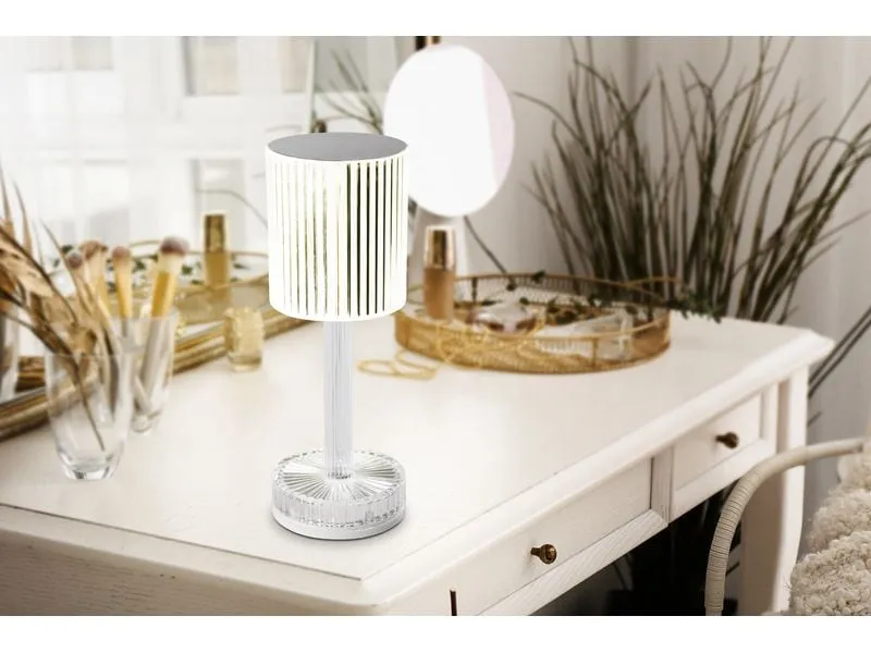 EGLO Leuchten Tischleuchte LUCIGNANO Akku LED-RGB Touch Transparent EGLO Leuchten Tischleuchte LUCIGNANO Akku LED-RGB Touch Transparent