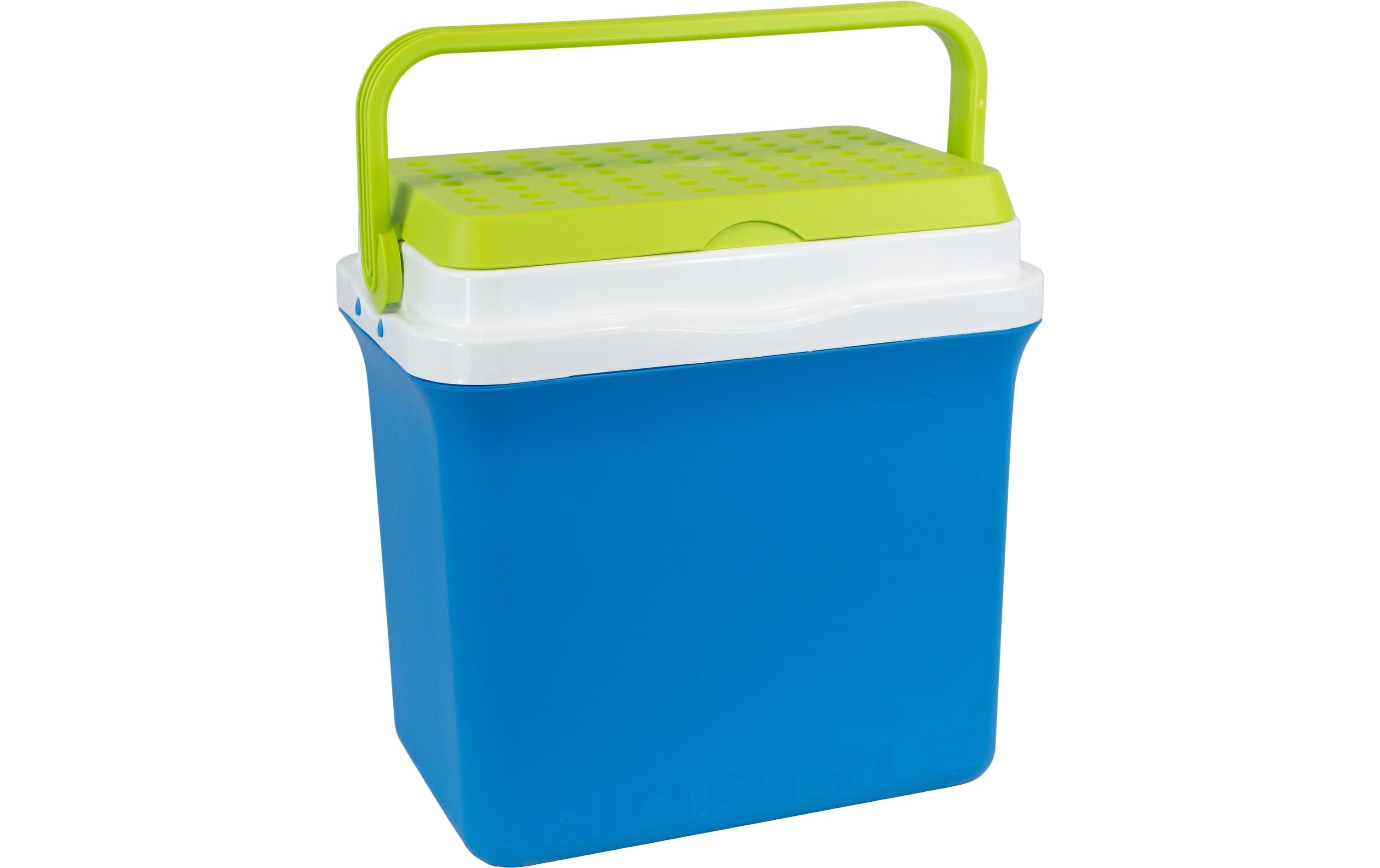 GIO STYLE Kühlbox Fiesta 25+ 22.5 L, Blau/Grün