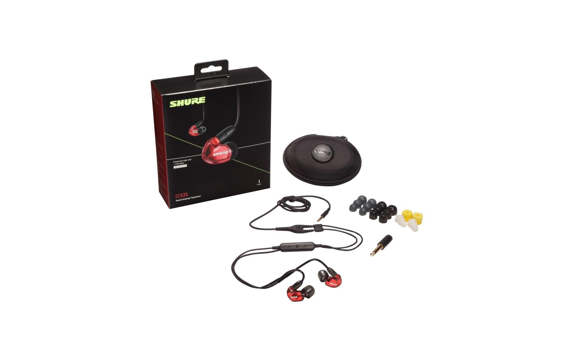 Shure In-Ear-Kopfhörer SE535LTD-EFS Rot