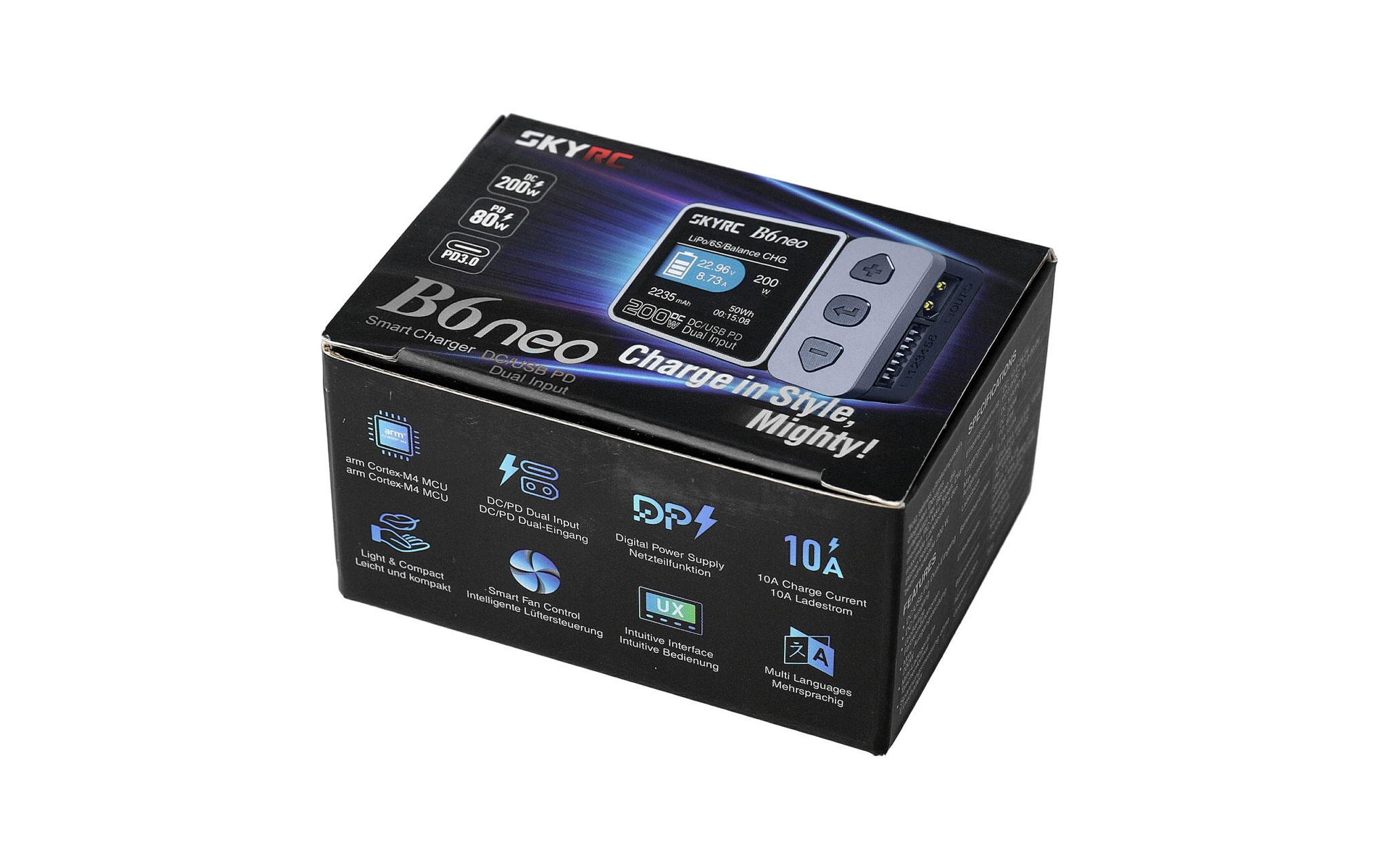 SKYRC Ladegerät B6neo, 200W DC, 1-6S Grau