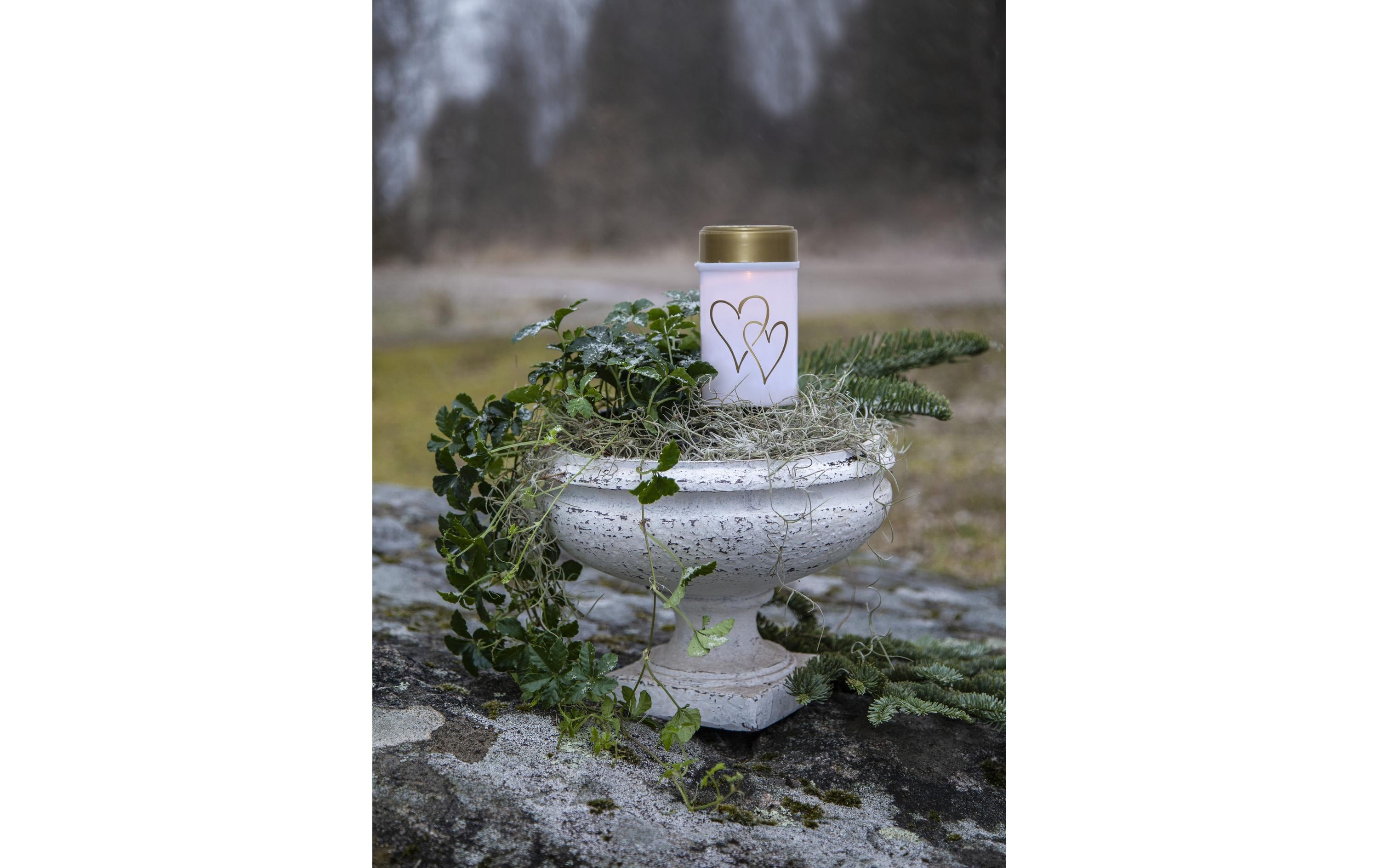 Star Trading Solar Kerze Hearty Warmweiss, 1 LED Star Trading Solar Kerze Hearty Warmweiss, 1 LED