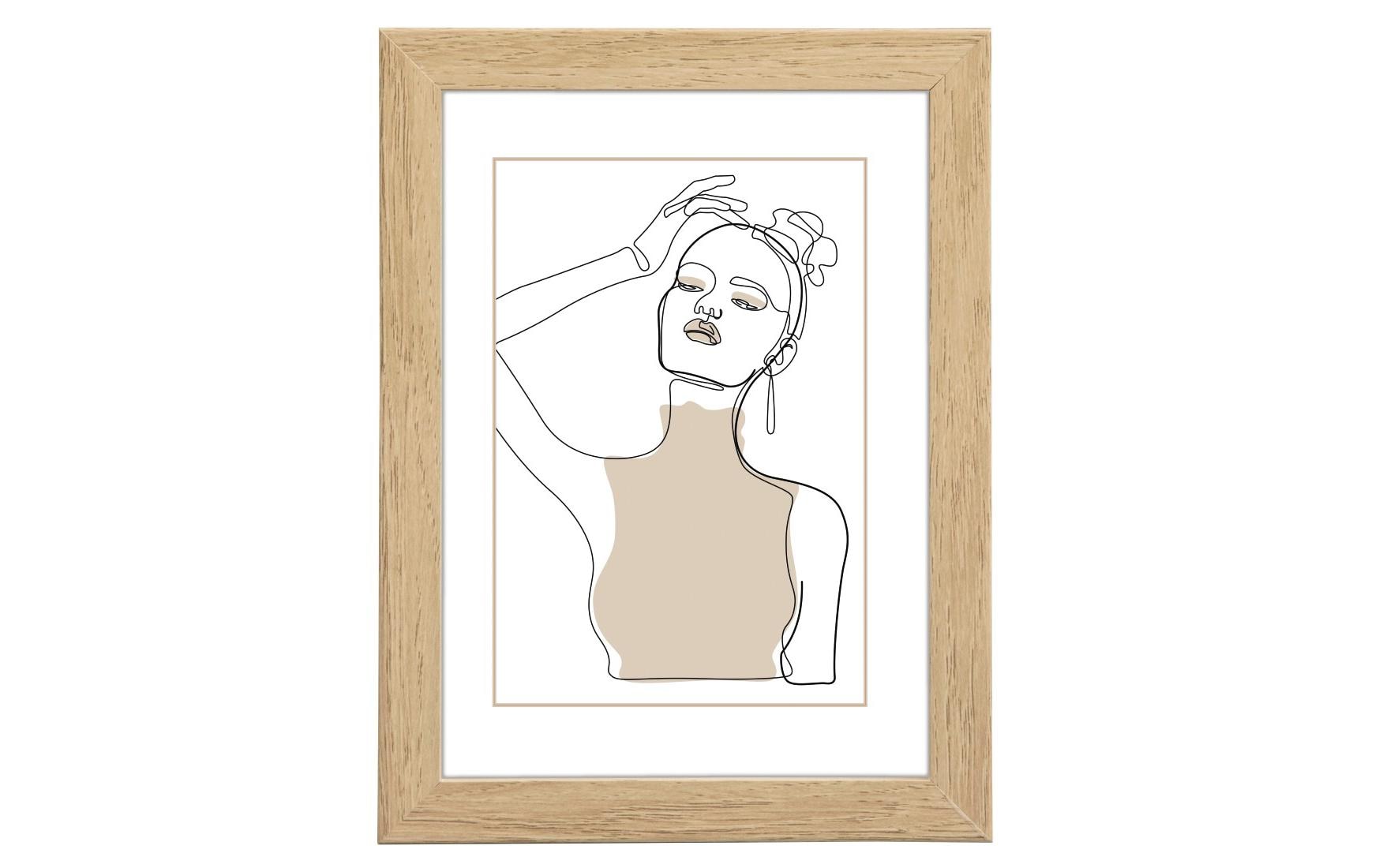 Hama Bilderrahmen Kopenhagen Eiche, 13 x 18 cm