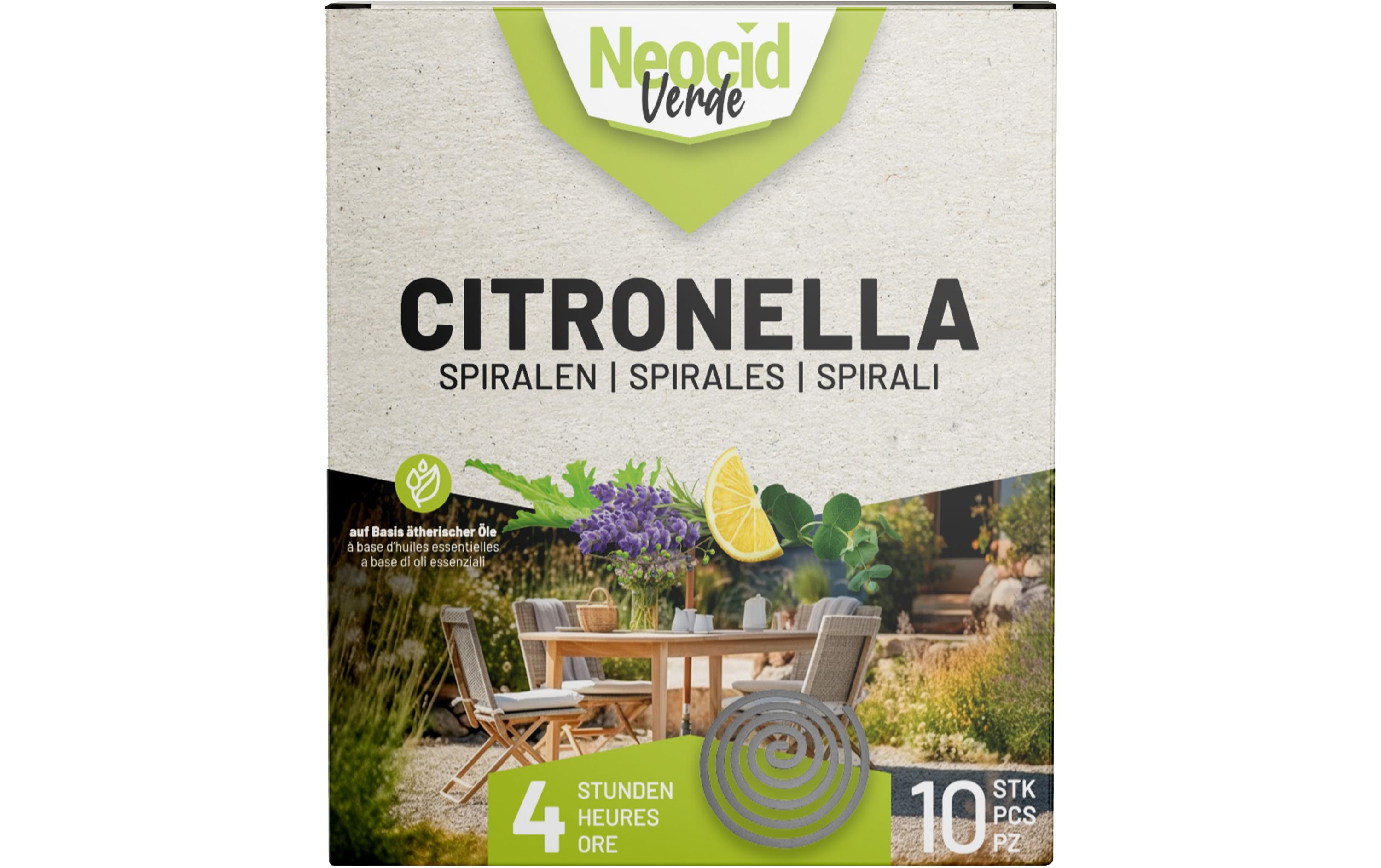 Neocid Expert Mückenspirale Citronella 1 Stück Neocid Expert Mückenspirale Citronella 1 Stück