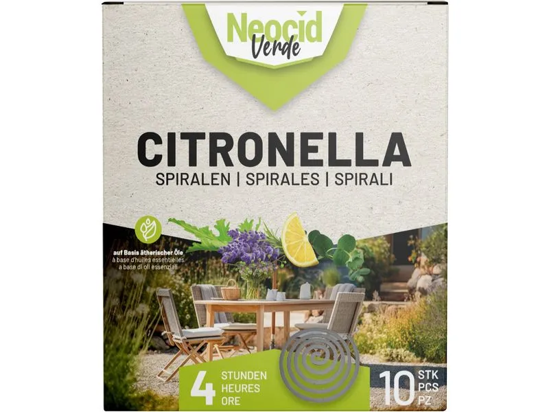 Neocid Expert Mückenspirale Citronella 1 Stück Neocid Expert Mückenspirale Citronella 1 Stück