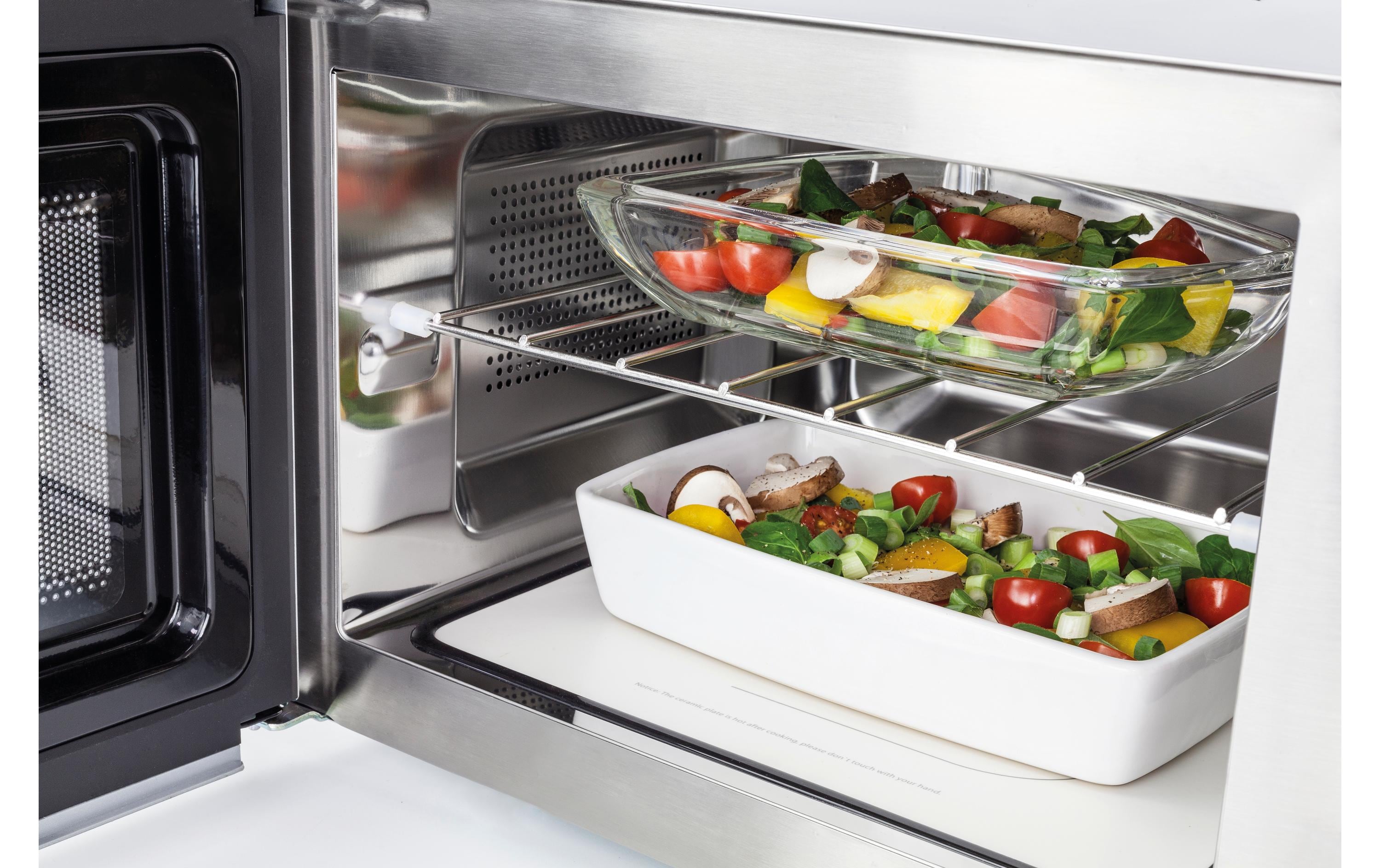 Caso Mikrowelle MG25 Ceramic Menu Schwarz Caso Mikrowelle MG25 Ceramic Menu Schwarz