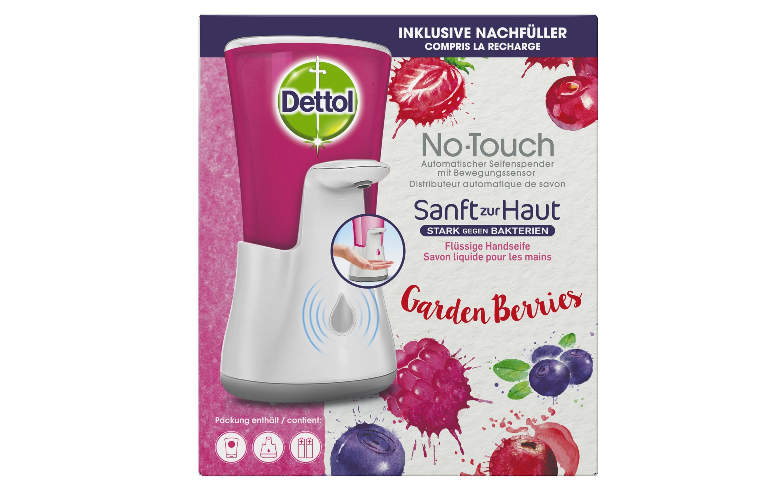 Dettol No-Touch Garden Berries 250 ml