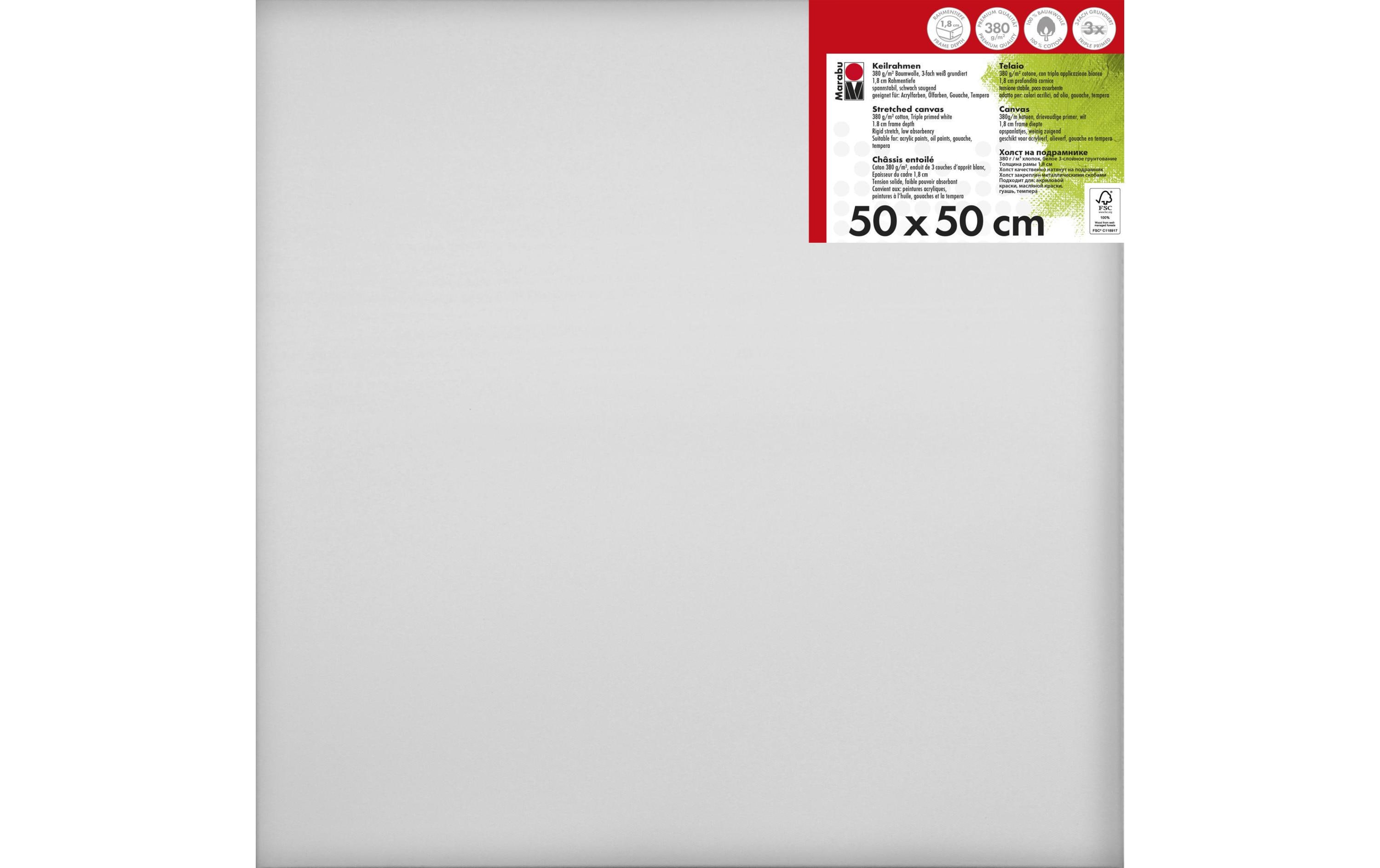 Marabu Keilrahmen 50 x 50 x 1.8 cm Marabu Keilrahmen 50 x 50 x 1.8 cm