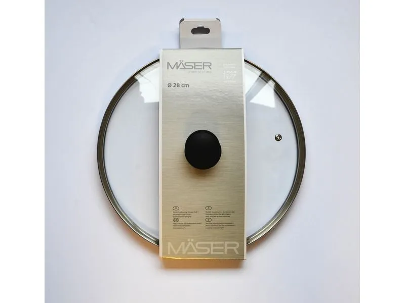 Mäser Pfannendeckel 28 cm, Transparent
