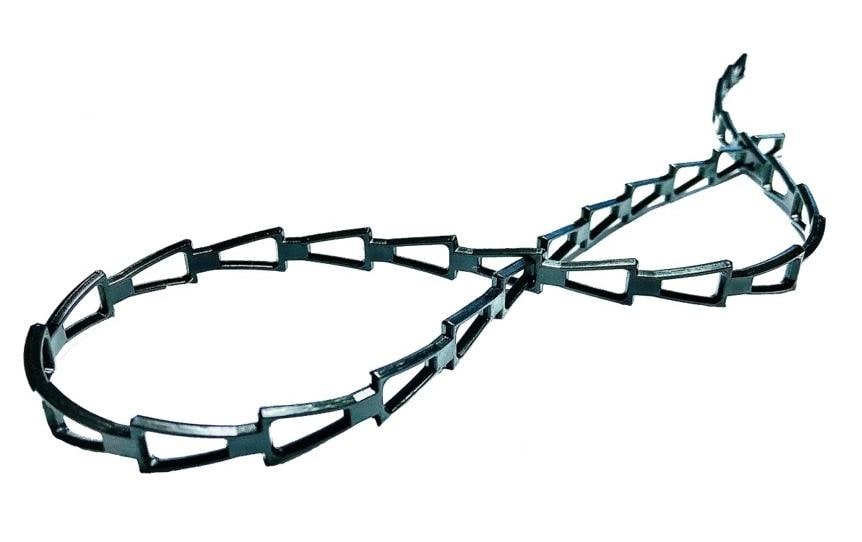 UNI-BIND Kabelbinder Mittel, elastisch 10 m, Schwarz