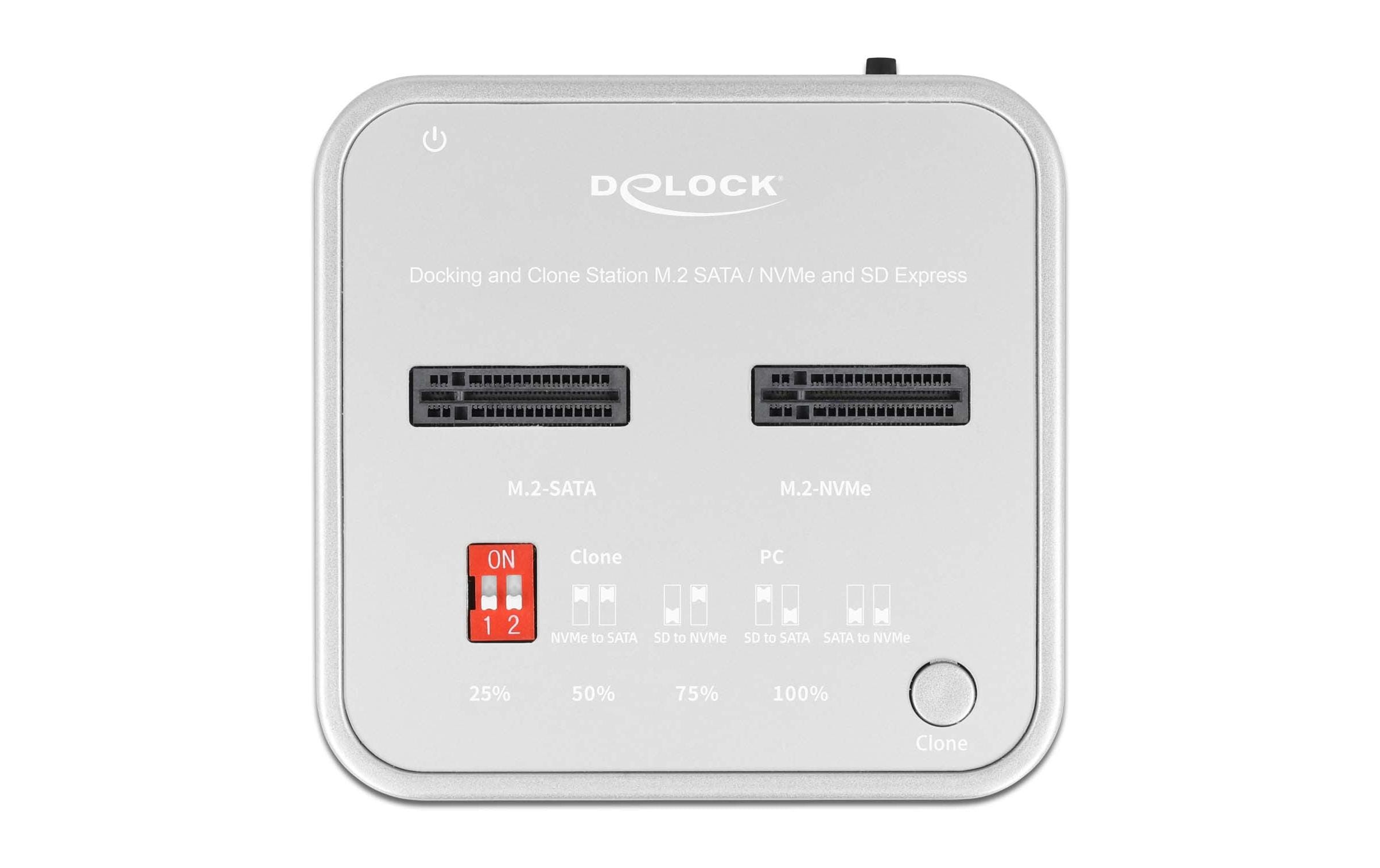 Delock Dockingstation für SSD mit SD Express Card Reader