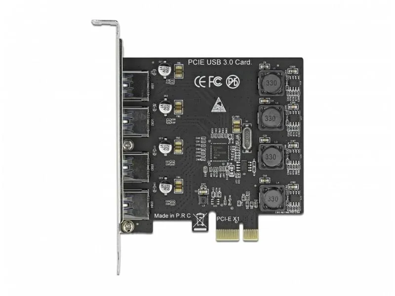 Delock PCI-Express-Karte 90509 USB 3.0 - 4x USB-A Delock PCI-Express-Karte 90509 USB 3.0 - 4x USB-A