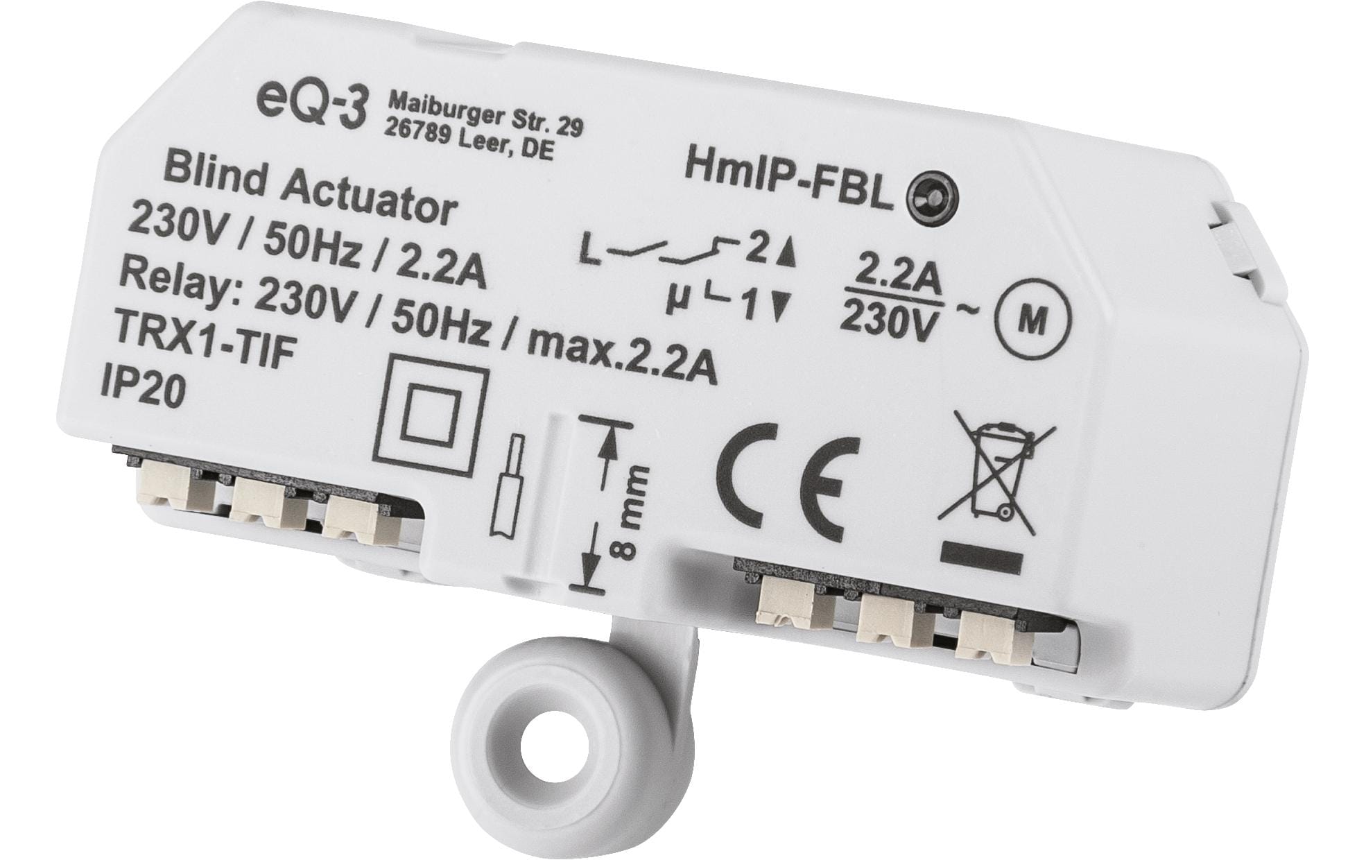 Homematic IP Smart Home Funk-Jalousieaktor Unterputz