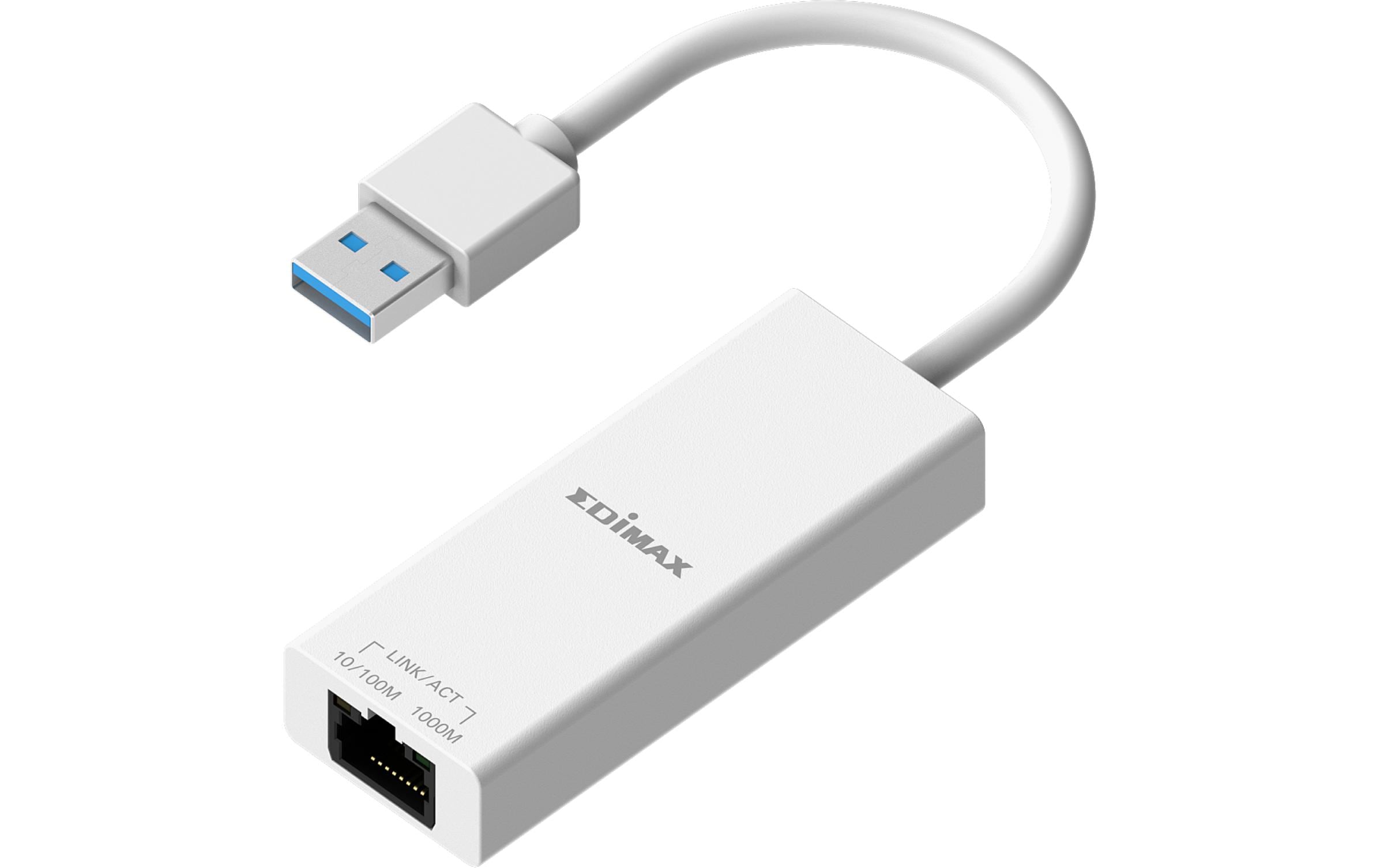 Edimax Netzwerk-Adapter EU-4306 V2 USB 3.2 Gen1 Edimax Netzwerk-Adapter EU-4306 V2 USB 3.2 Gen1