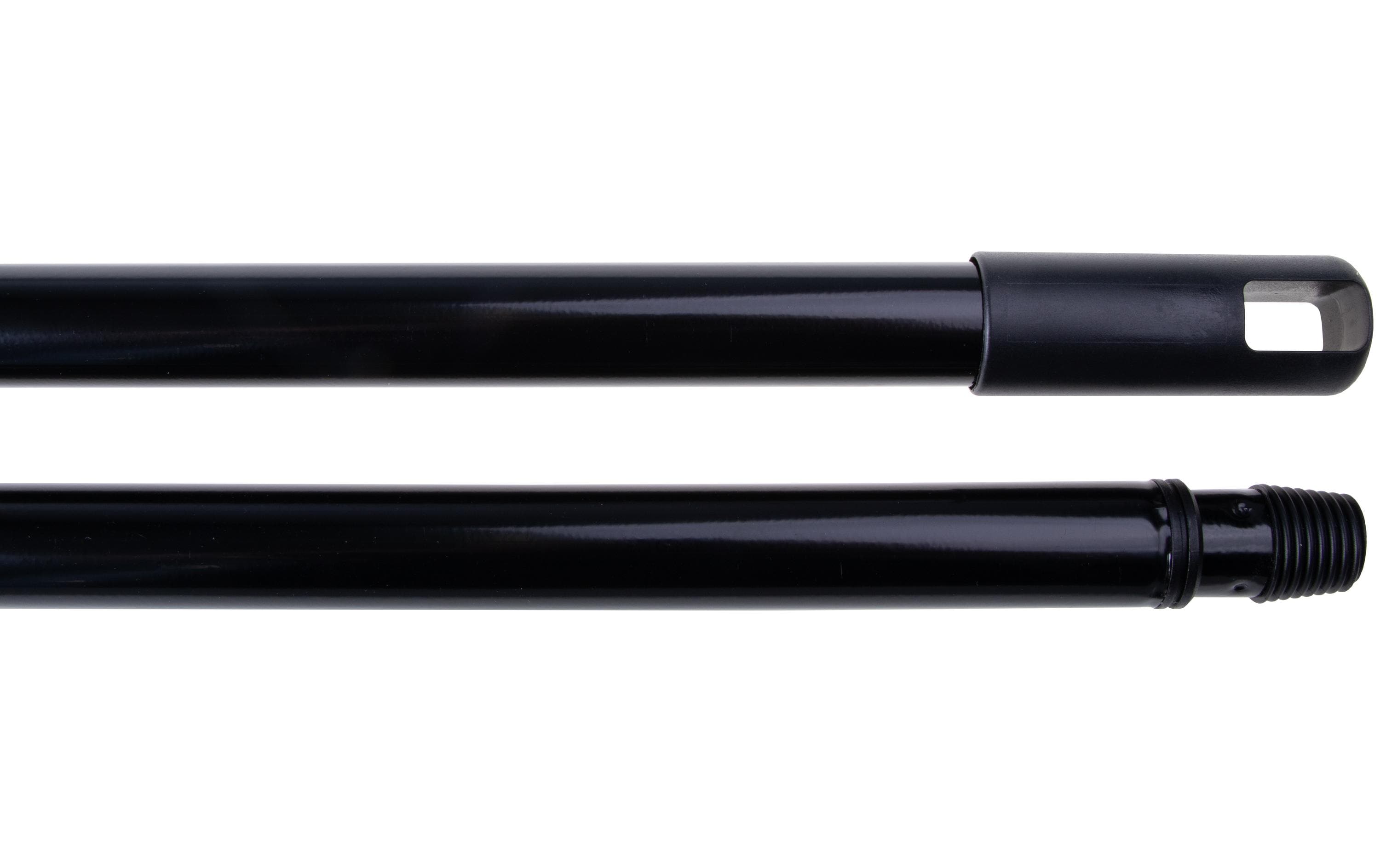 Edi Baur Besen Heavy duty mit Teleskopstiel, Schwarz