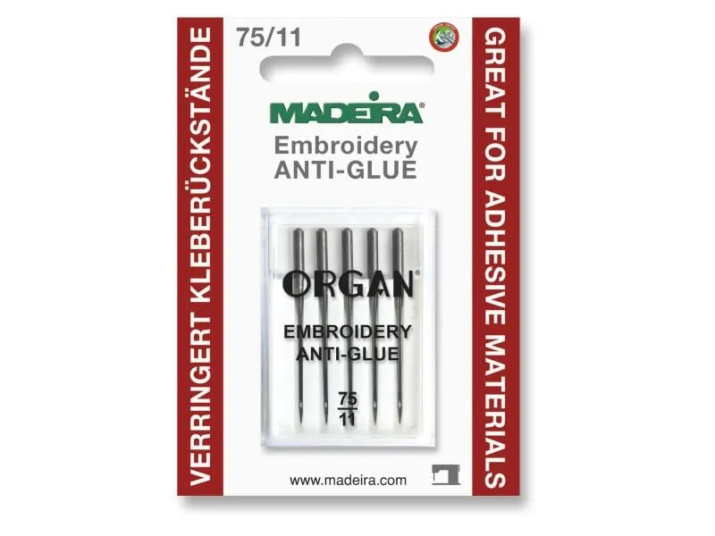 Madeira Maschinennadel Anti Glue 75/11 5 Stück Madeira Maschinennadel Anti Glue 75/11 5 Stück