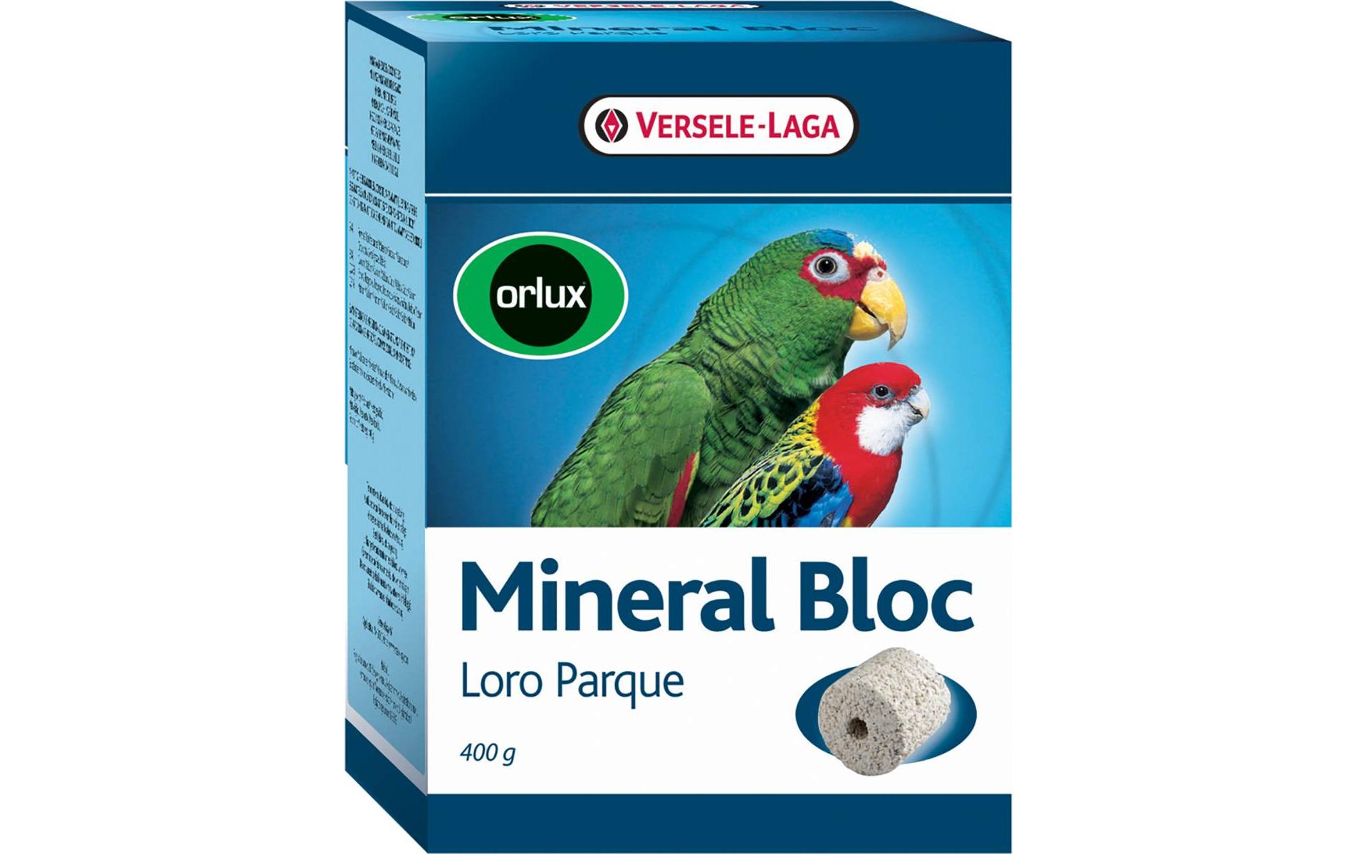Versele Laga Ziervogelfutter Mineral Bloc Loro Parque, 400 g