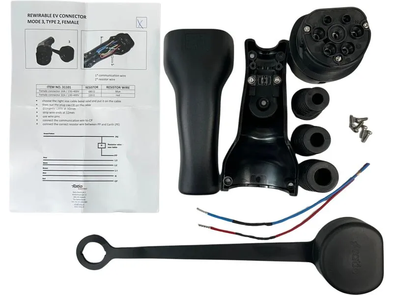 Elektroscout Typ 2 Kupplung 16A/32A