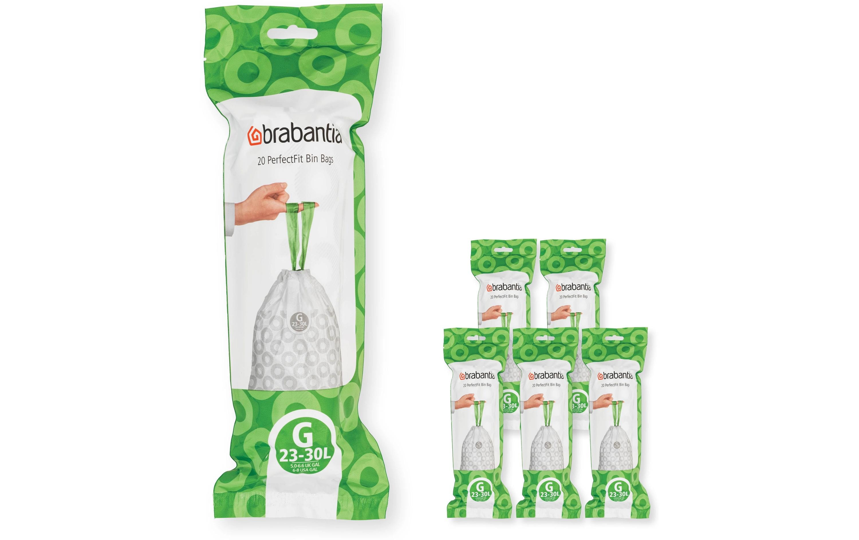 Brabantia Kehrichtsack PerfectFit G 23-30 l, 120 Stück Brabantia Kehrichtsack PerfectFit G 23-30 l, 120 Stück