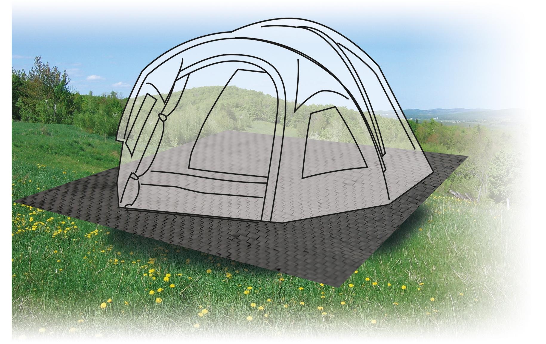 Eurotrail Zeltunterlage Bodenplane 250 cm x 300 cm Eurotrail Zeltunterlage Bodenplane 250 cm x 300 cm