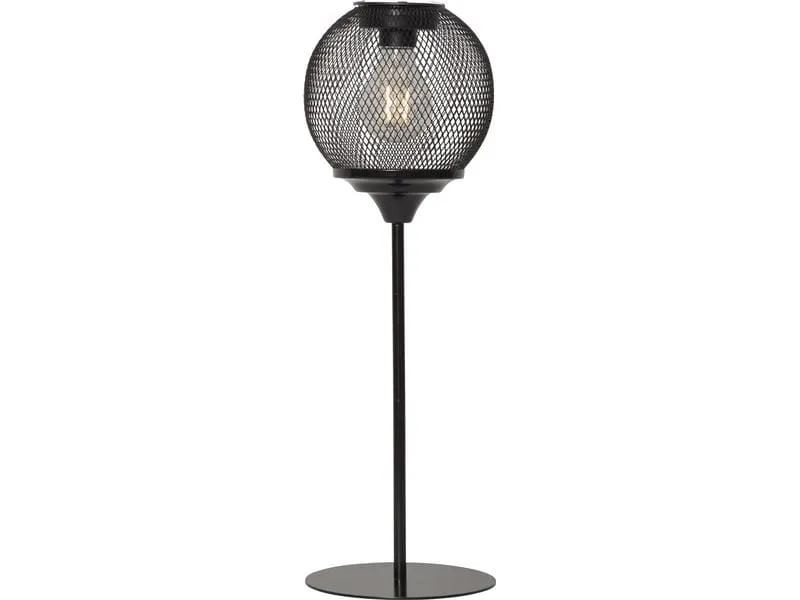 Star Trading Tischleuchte Solardekoration Sunlight, Schwarz