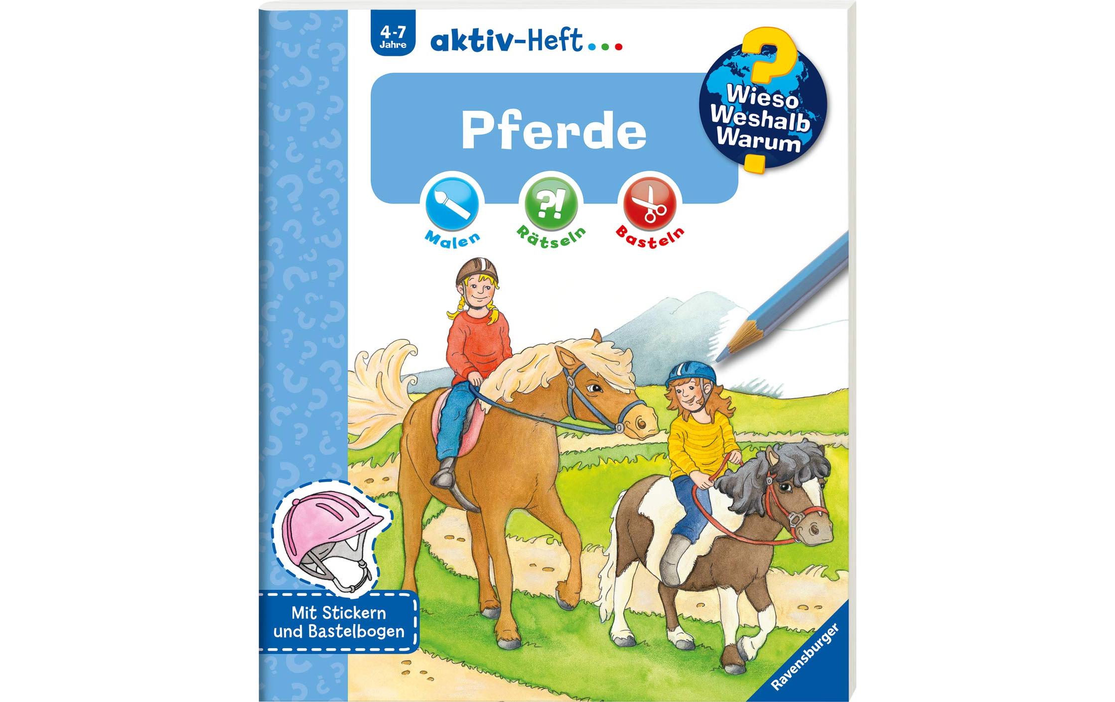 Ravensburger Kinder-Sachbuch WWW Aktiv-Heft Pferde Ravensburger Kinder-Sachbuch WWW Aktiv-Heft Pferde