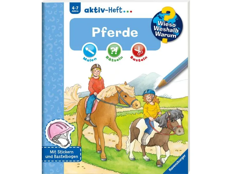 Ravensburger Kinder-Sachbuch WWW Aktiv-Heft Pferde Ravensburger Kinder-Sachbuch WWW Aktiv-Heft Pferde