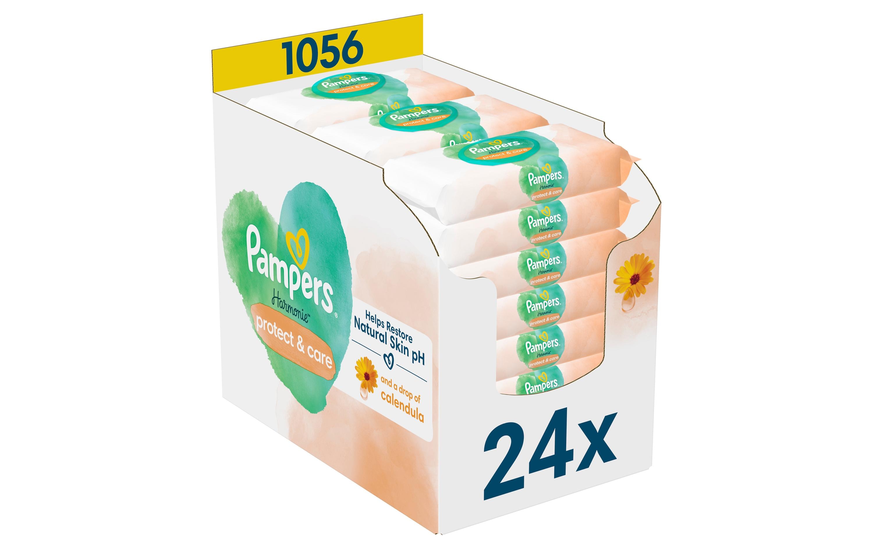 Pampers Feuchttücher Harmonie Calendula 24 x 44 Stk. Pampers Feuchttücher Harmonie Calendula 24 x 44 Stk.