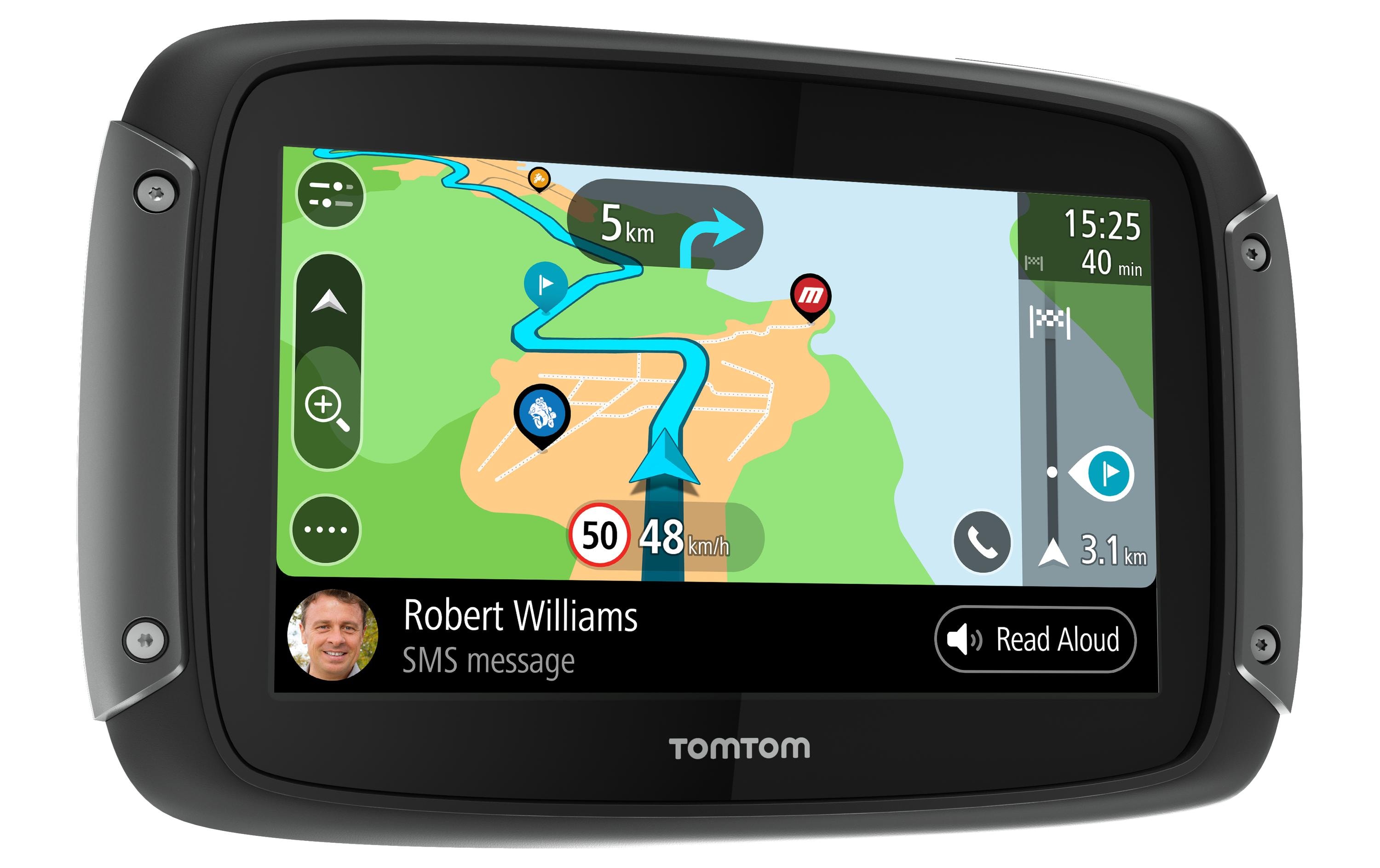 TomTom Navigationsgerät Rider 550 World TomTom Navigationsgerät Rider 550 World