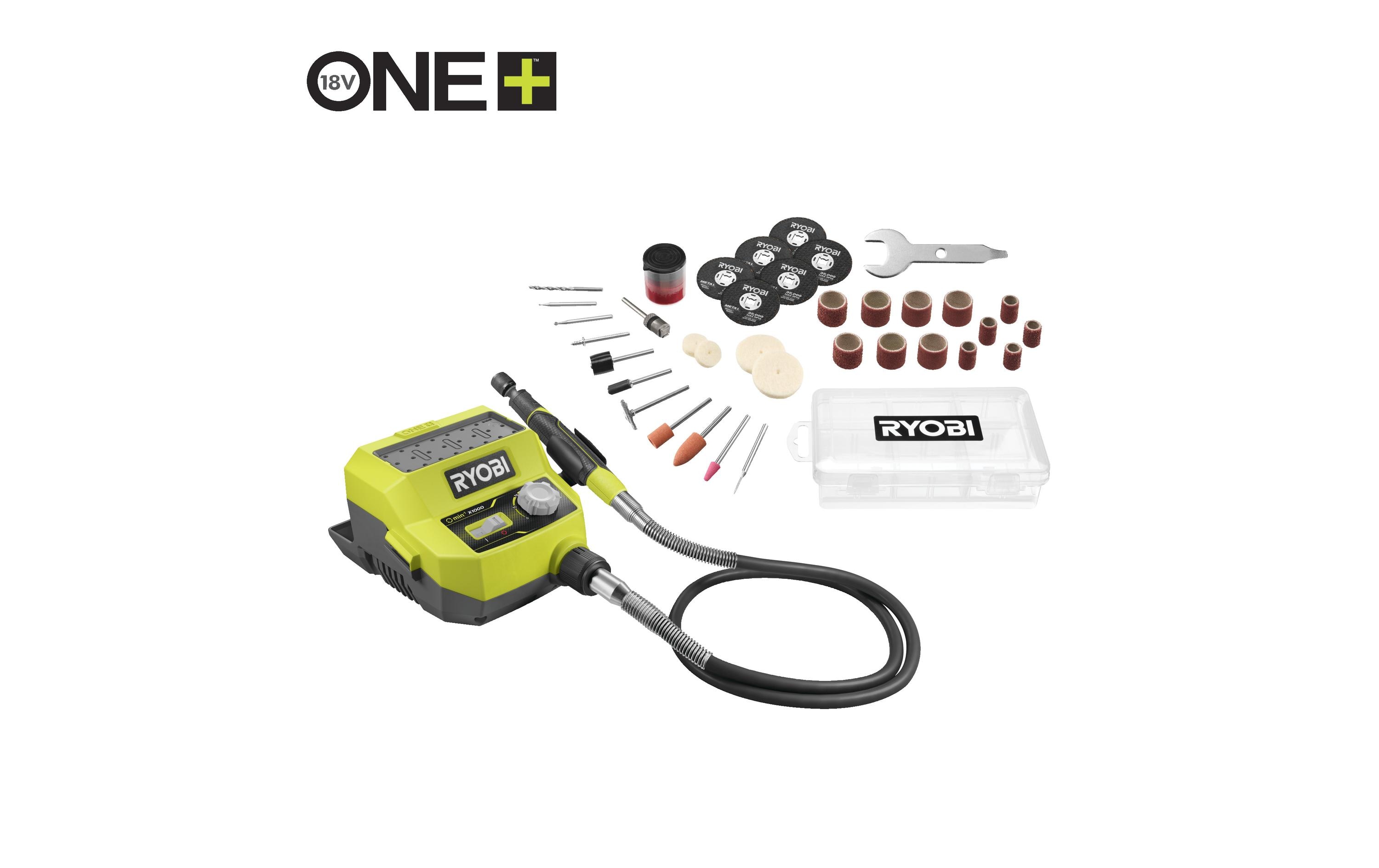 RYOBI Akku-Rotationswerkzeug RRTS18-0A35, 18 V, Solo RYOBI Akku-Rotationswerkzeug RRTS18-0A35, 18 V, Solo