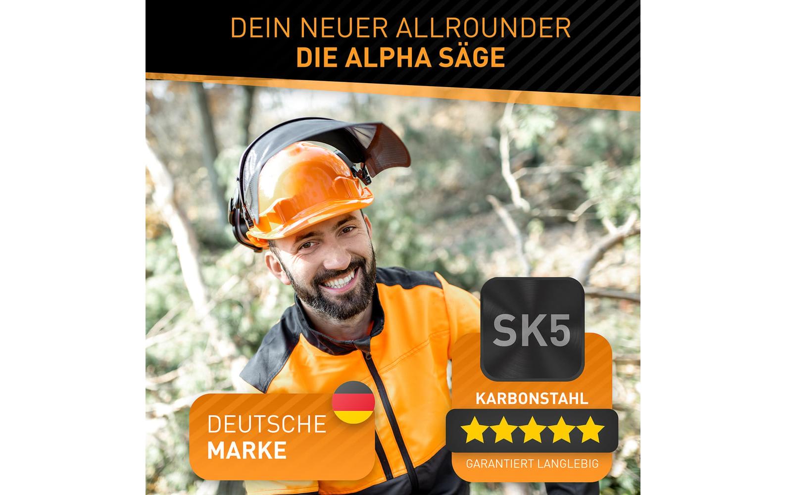 Hardtwerk Astsäge klappbar mit Saftey Lock 21 cm