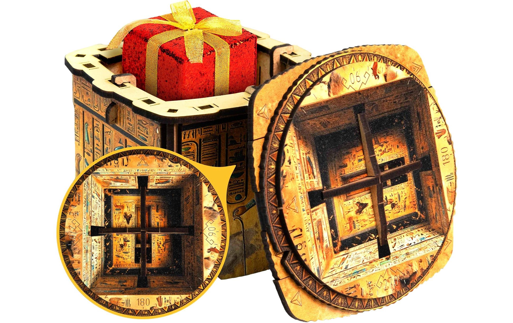 Escape Welt Rätselspiel Art Secret Box «The Lock»