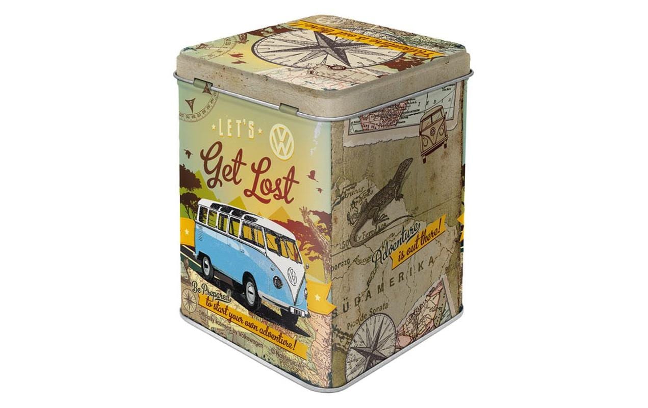 Nostalgic Art Teebeutel-Box VW Bus Mehrfarbig