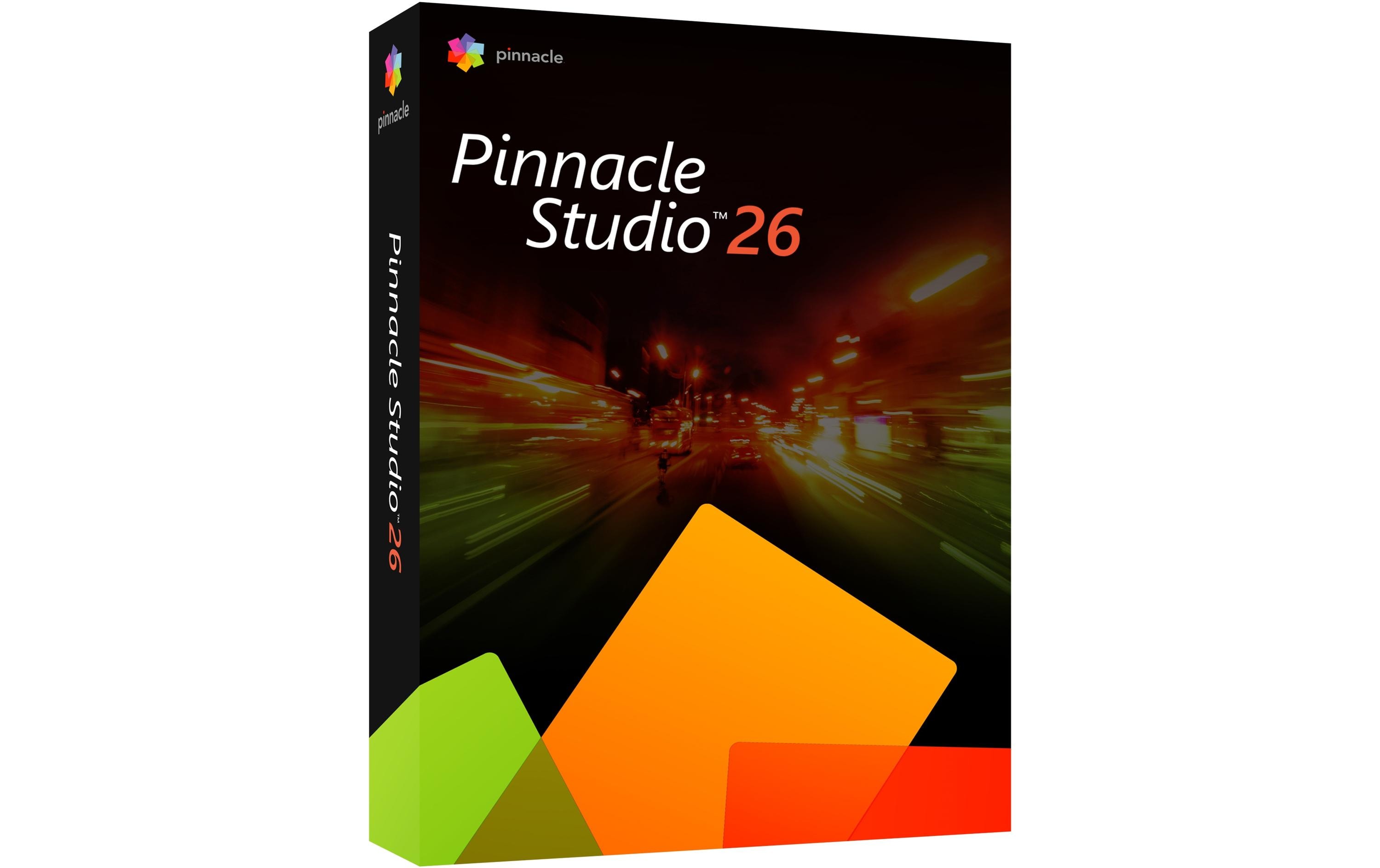 Pinnacle Studio 26 Standard Box, Vollversion