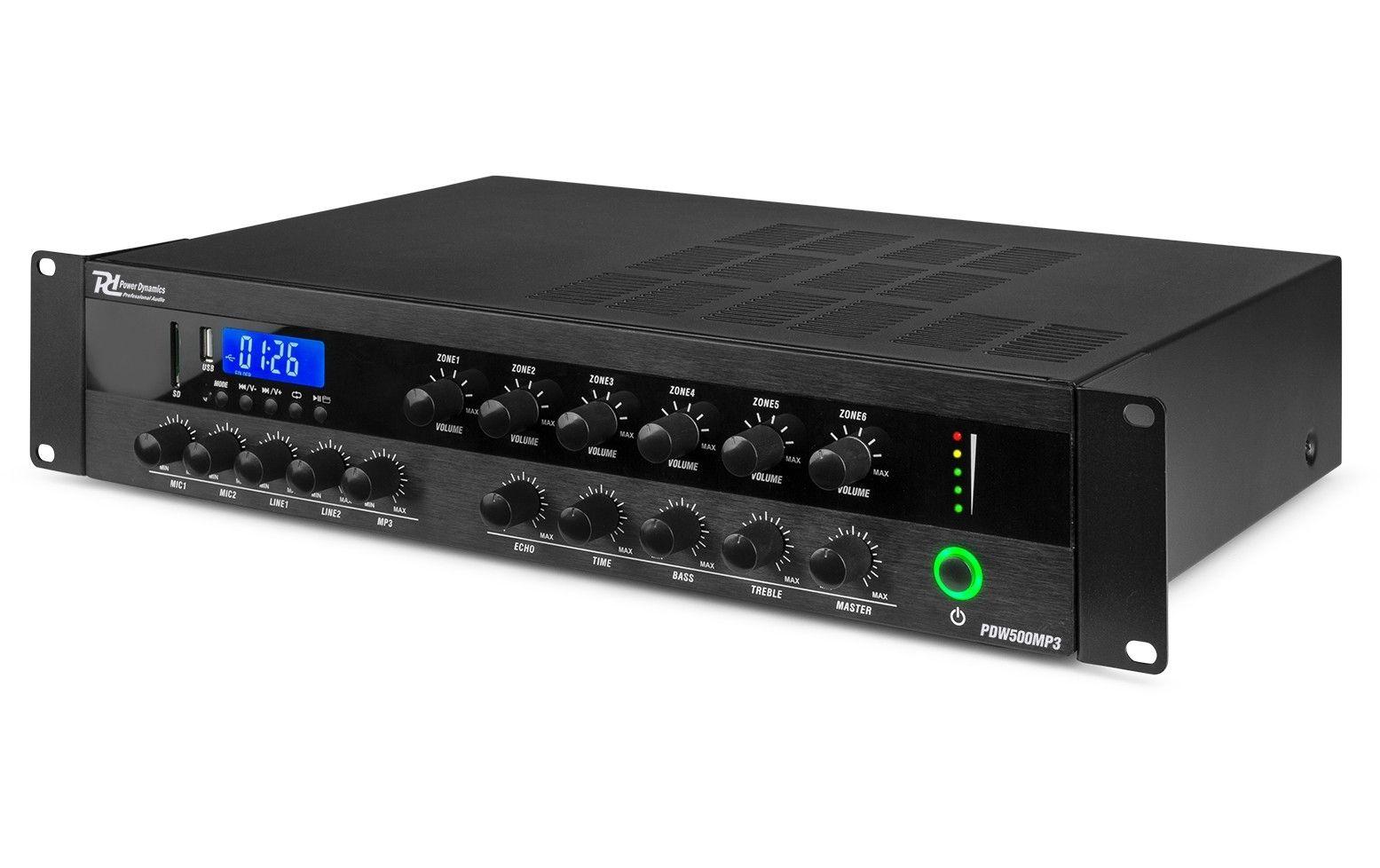 Power Dynamics Verstärker Pro PDW500 Mpx3