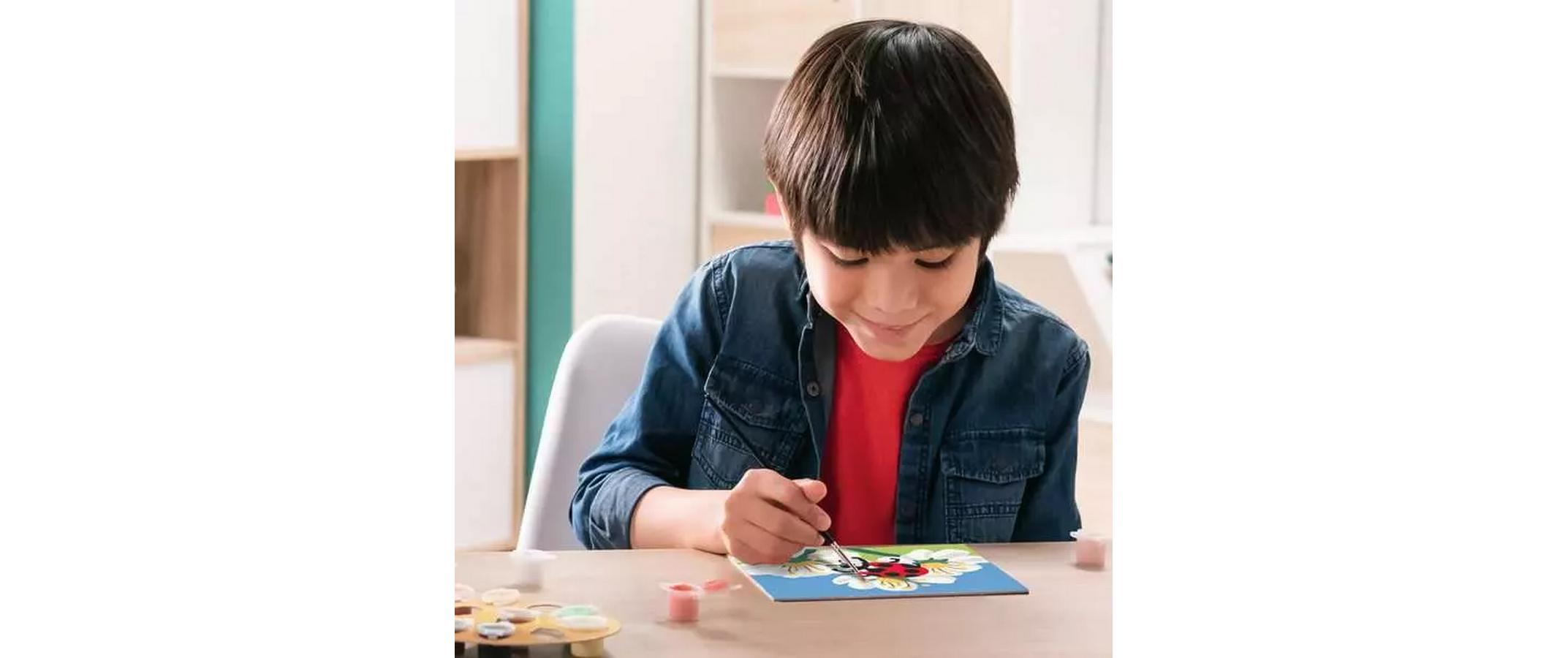 Ravensburger Malen nach Zahlen CreArt Ladybug with flowers