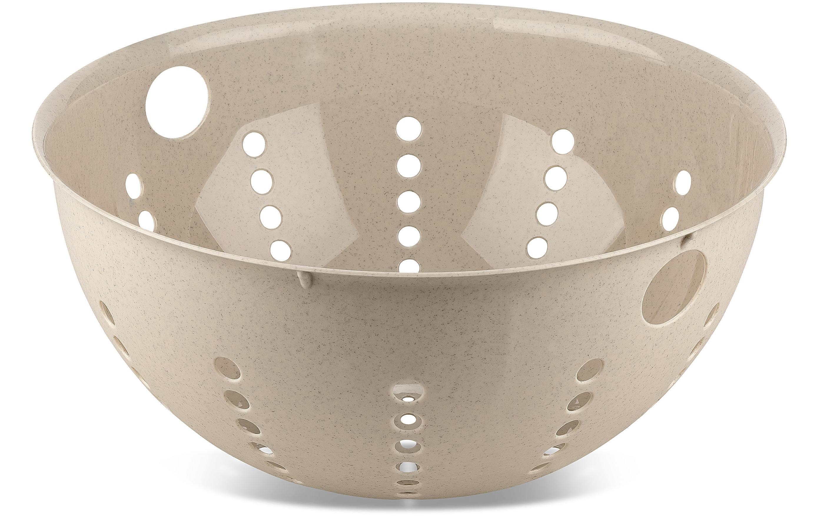 Koziol Abtropfsieb Palsby L Sand/Gelb