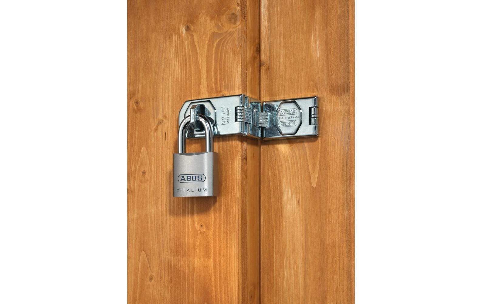 Abus Vorhängeschloss 80TI/40 Silber Aluminium