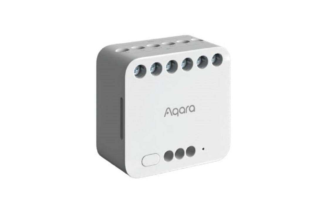 Aqara Dual Relay Module T2 Weiss, 100-250 V, 10A 50/60 Hz