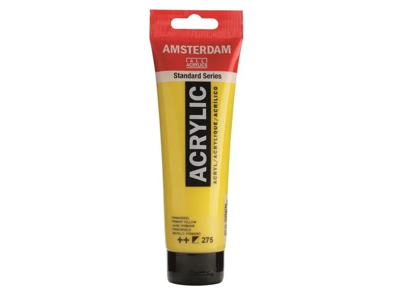 Amsterdam Acrylfarbe Standard 275 Primärgelb halbdeckend, 120 ml Amsterdam Acrylfarbe Standard 275 Primärgelb halbdeckend, 120 ml