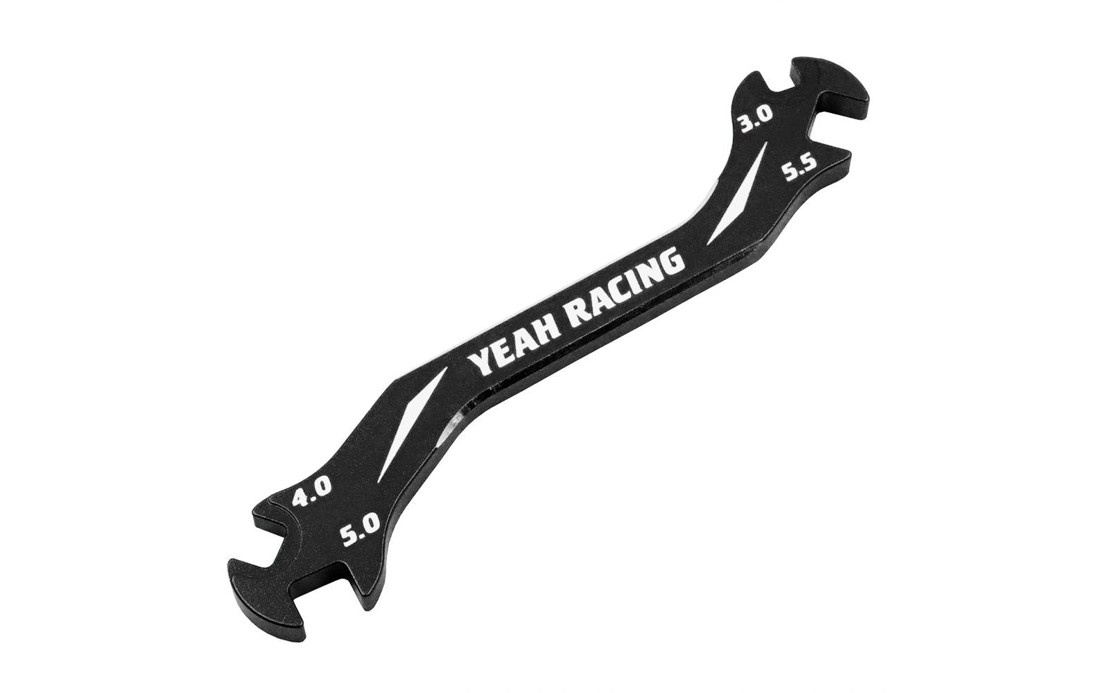 Yeah Racing Spurstangen Gabelschlüssel 3 mm 4 mm 5 mm 5.5 mm Yeah Racing Spurstangen Gabelschlüssel 3 mm 4 mm 5 mm 5.5 mm