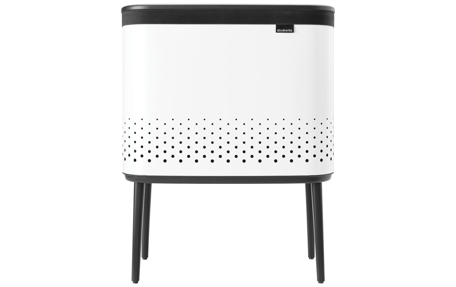 Brabantia Wäschesammler BO Weiss, 60 l