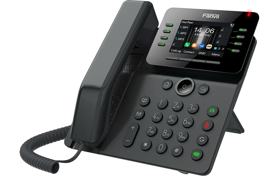 Fanvil Tischtelefon V63 Schwarz Fanvil Tischtelefon V63 Schwarz