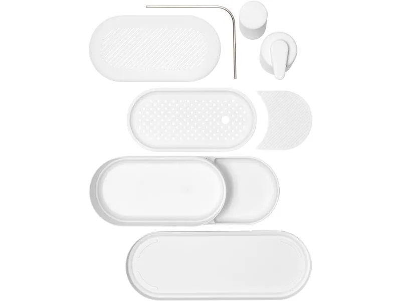 Brabantia Spültrogbutler-Set Sink Style Weiss