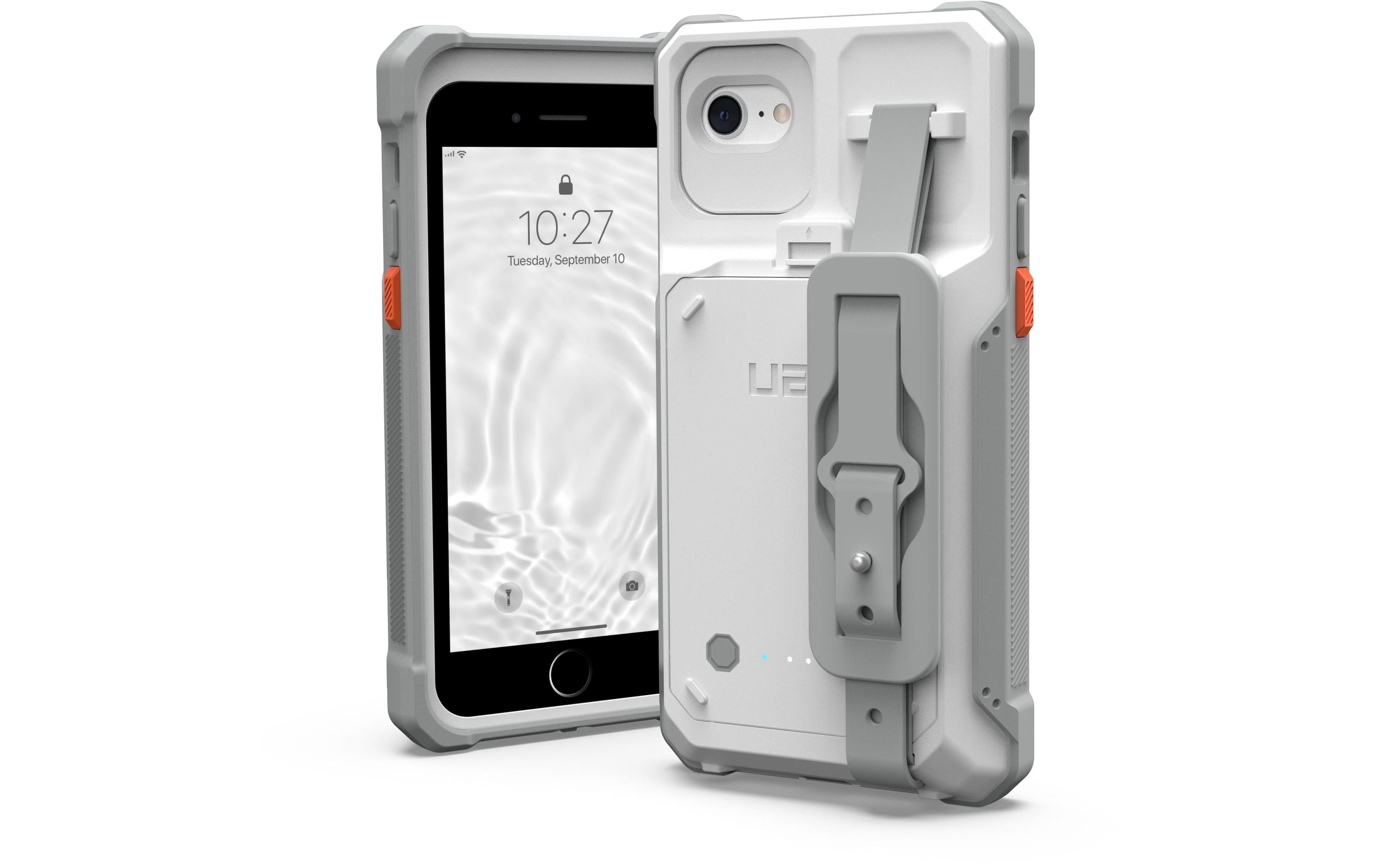 UAG Back Cover Worklow Battery Case iPhone SE/2/3 und 8 Schwarz