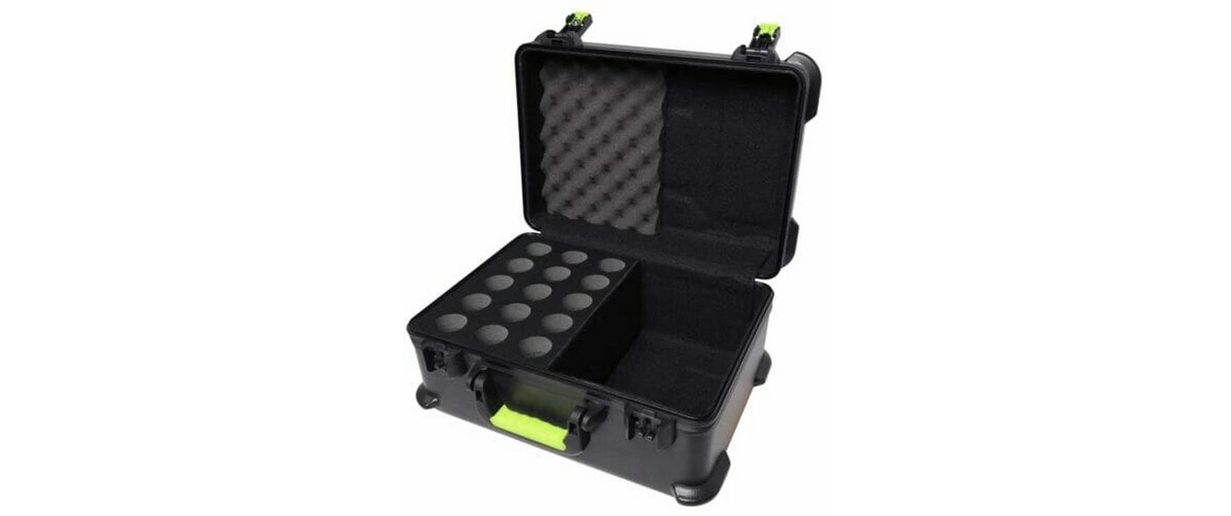 Gator Koffer für 15 Shure Mikrofone