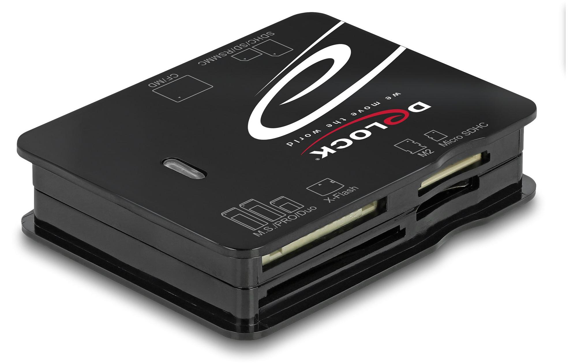 Delock Card Reader Extern 91007 All in 1 USB 2.0