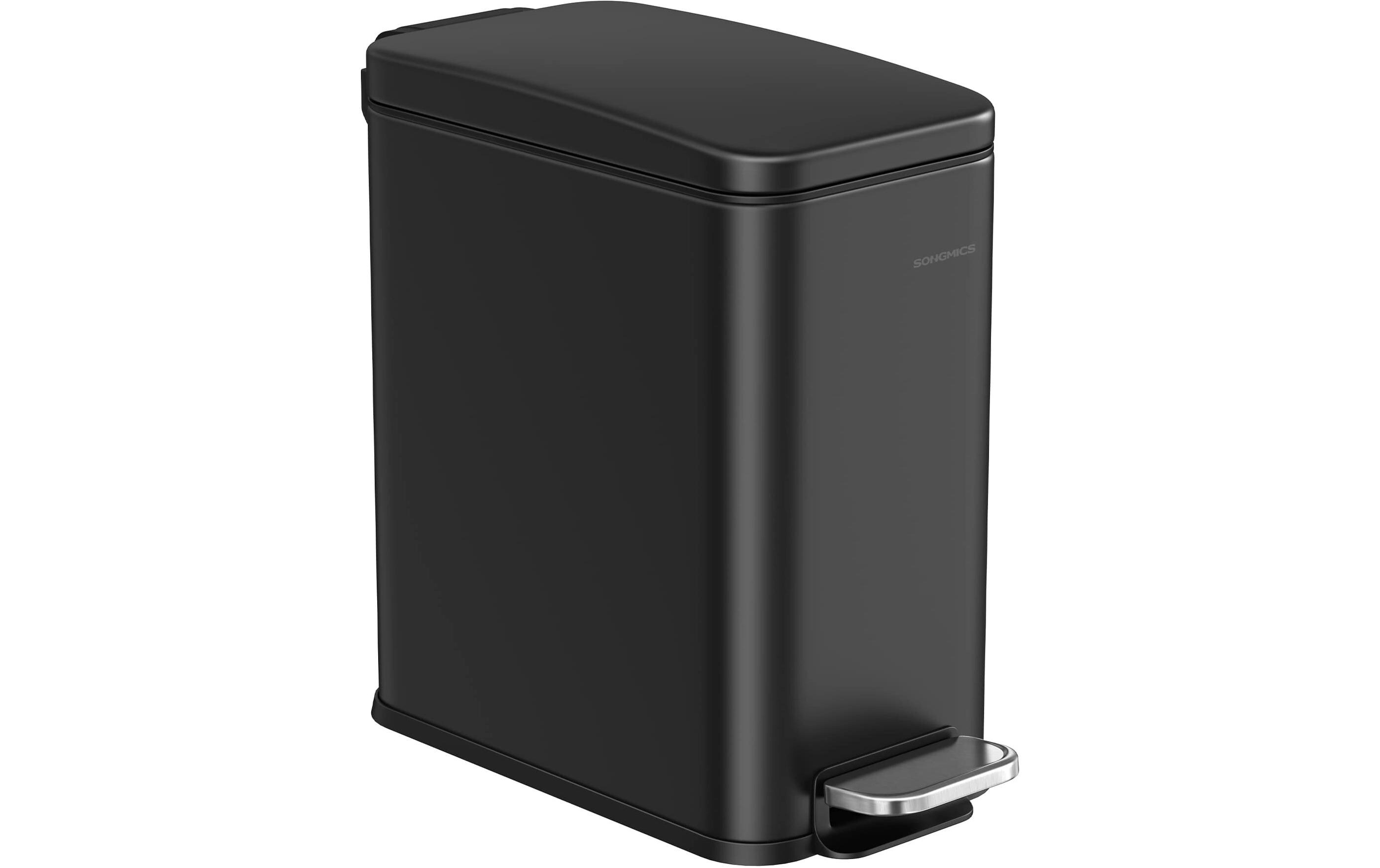 Songmics Kosmetikeimer 5 l, Schwarz