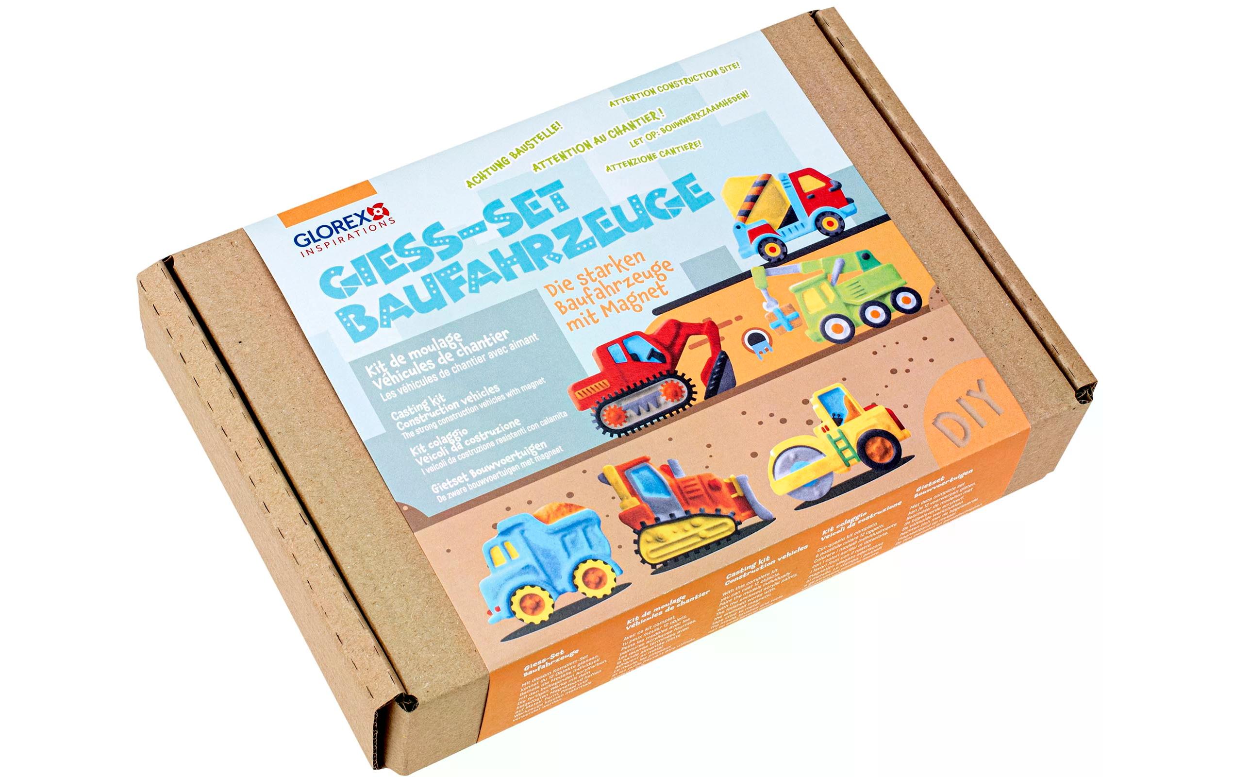 Glorex Modellier-Set Baufahrzeuge