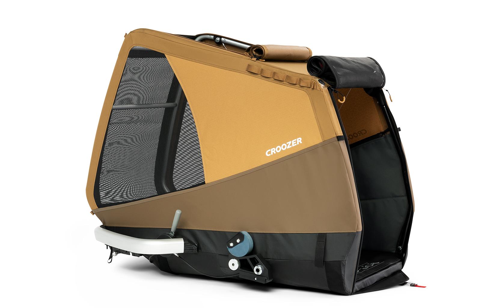 Croozer Veloanhänger Dog Mikke XL, Sundown Yellow Croozer Veloanhänger Dog Mikke XL, Sundown Yellow