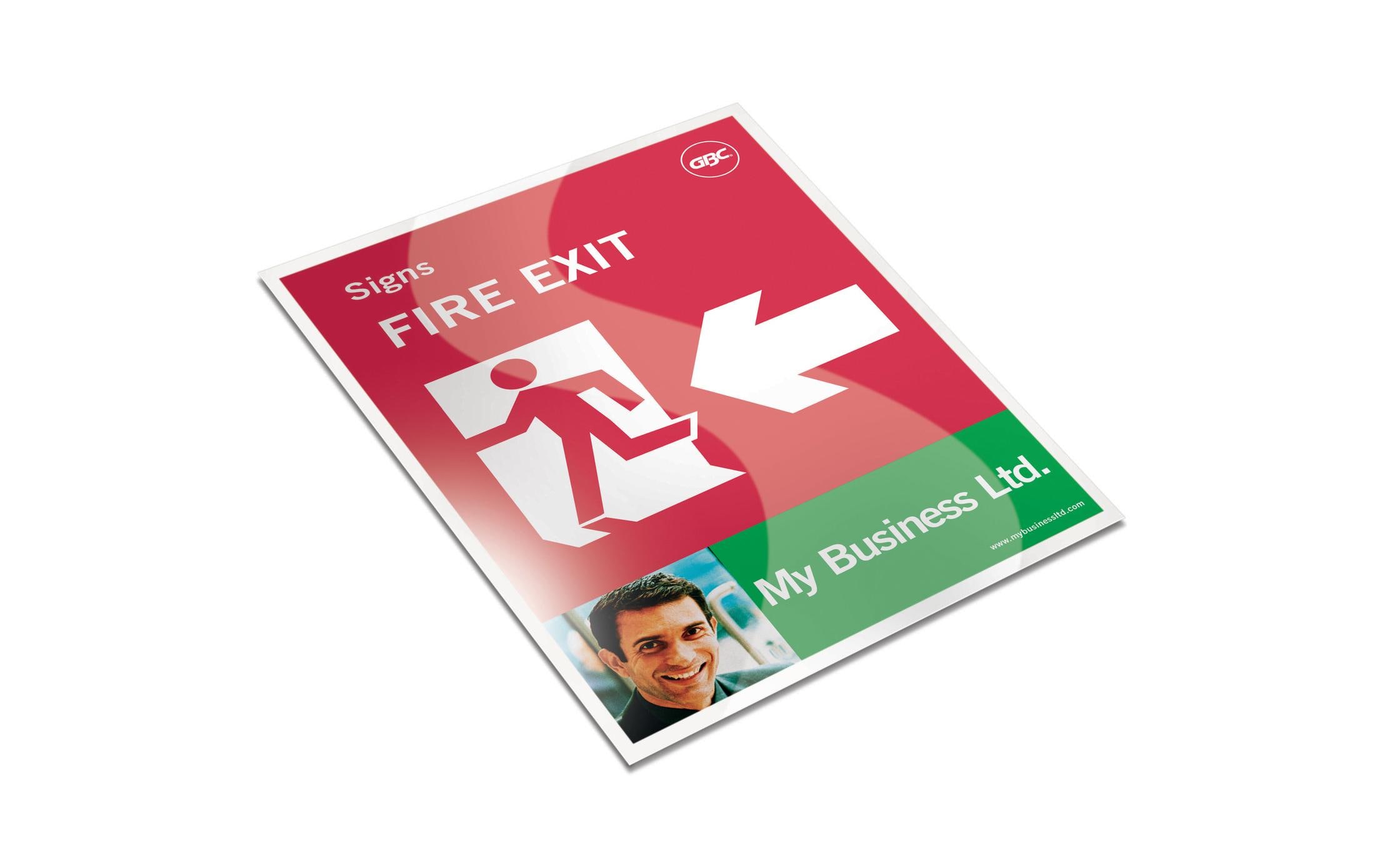 GBC Laminierfolie A4, 75 µm, 1 Stück, Glänzend; Selbstklebend GBC Laminierfolie A4, 75 µm, 1 Stück, Glänzend; Selbstklebend